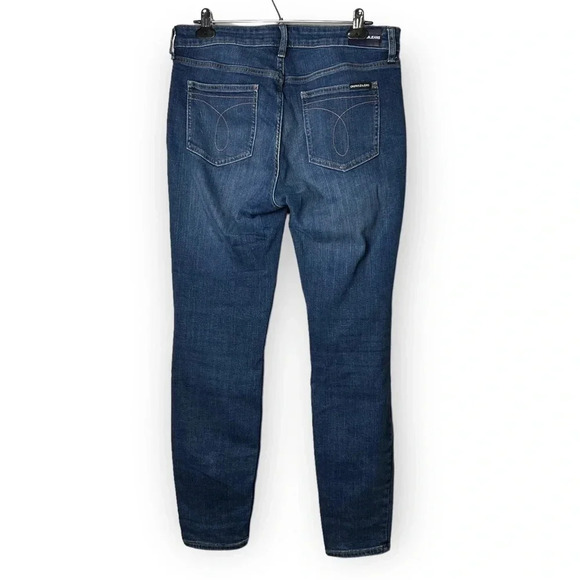 Calvin Klein Jeans Mid Rise Skinny Blue Jean - Picture 2 of 10